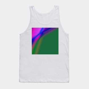 green pink blue texture art Tank Top